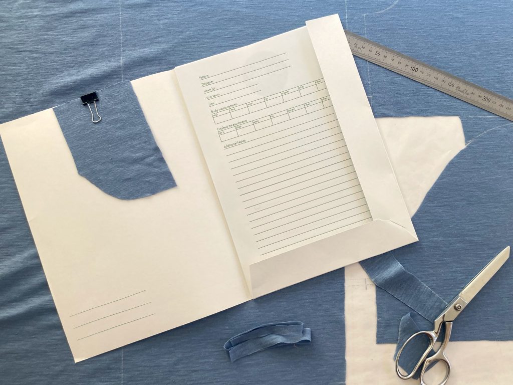 Now printing sewing pattern instructions Jetzt auch Nähanleitungen in Farbe auf A4-Papier drucken