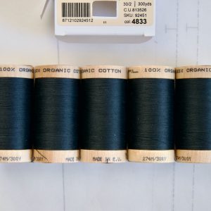 Scanfil Bio-Baumwollgarn 30/2 wt 4833 - Volcanic Ash