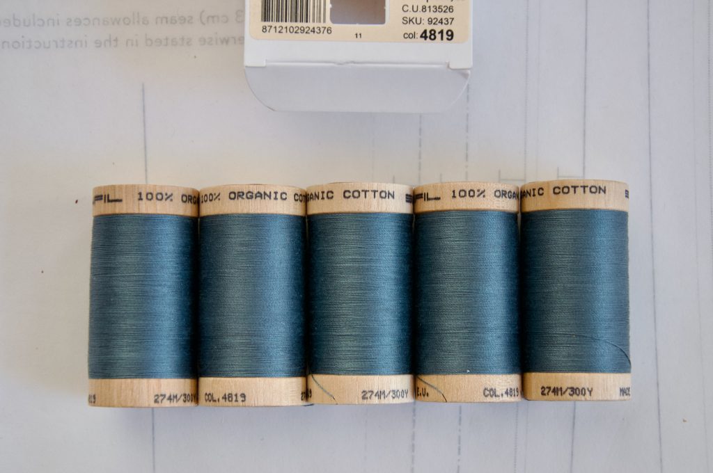 Scanfil Bio-Baumwollgarn 30/2 wt 4819-Aegean Blue