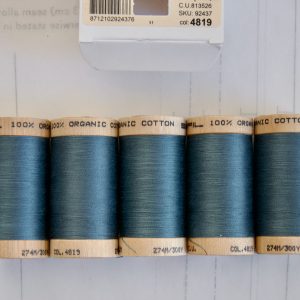 Scanfil Bio-Baumwollgarn 30/2 wt 4819-Aegean Blue