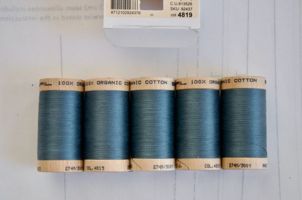Scanfil Bio-Baumwollgarn 30/2 wt 4819-Aegean Blue