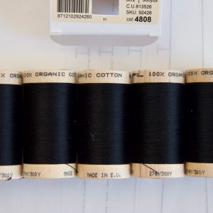 Scanfil Bio-Baumwollgarn 4808-Jet Black
