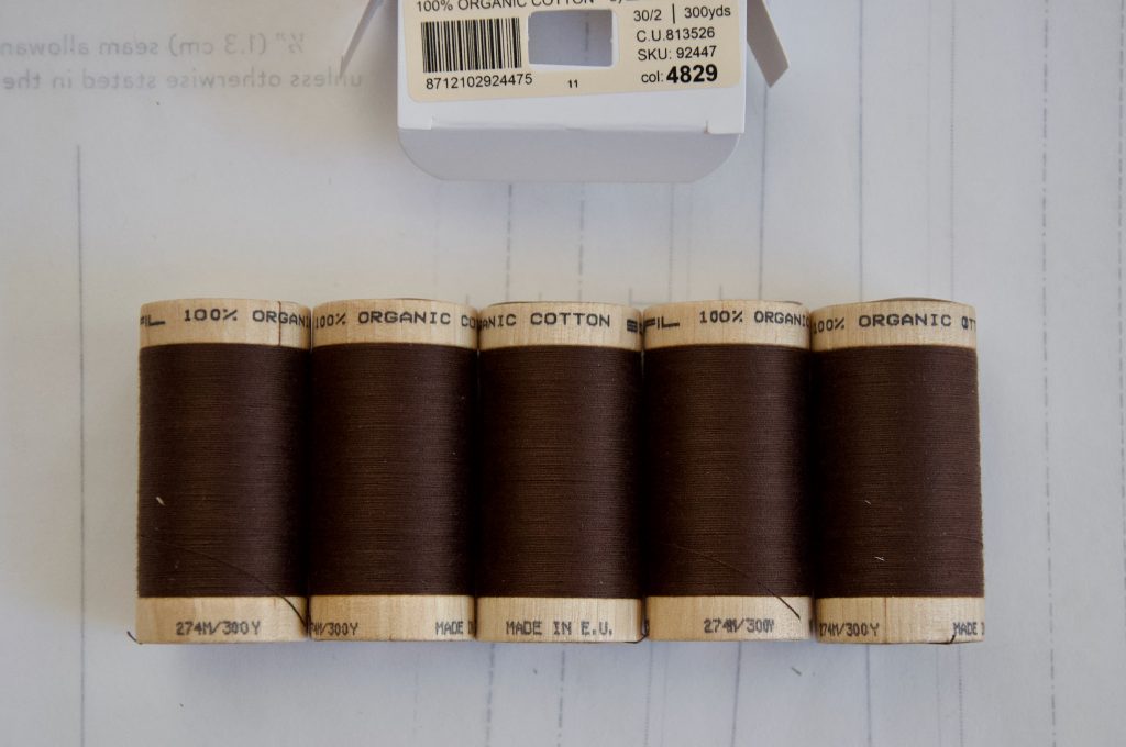 Scanfil Bio-Baumwollgarn 30/2 wt 4829-Cocoa Brown