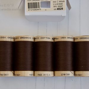 Scanfil Bio-Baumwollgarn 30/2 wt  4829-Cocoa Brown