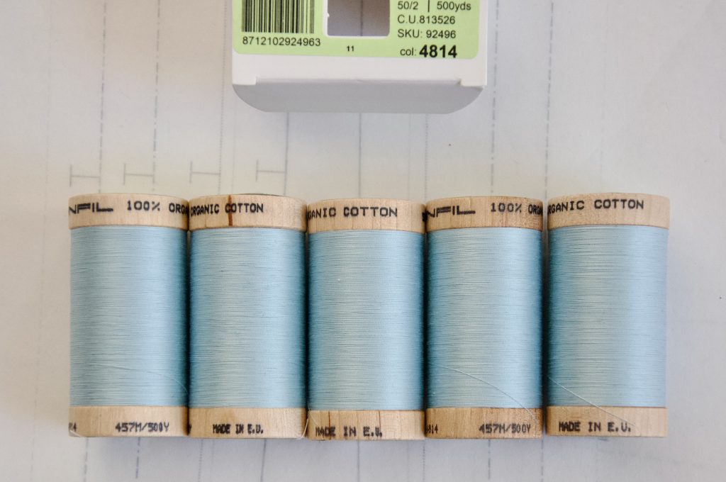 Scanfil Bio-Baumwollgarn 50/2wt 4814 Winter Sky
