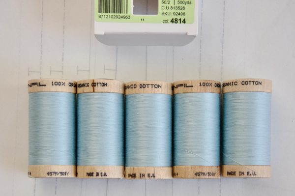 Scanfil Bio-Baumwollgarn 50/2wt 4814 Winter Sky