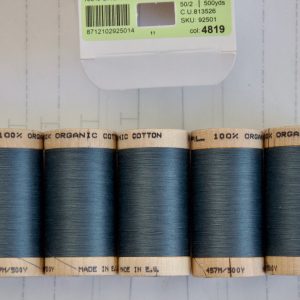 Scanfil Bio-Baumwollgarn 50/2 wt 4819-Aegean Blue