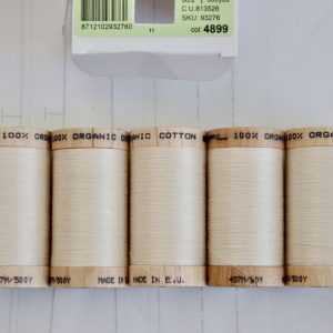 Scanfil Bio-Baumwollgarn 50/2 wt 4899-Undyed