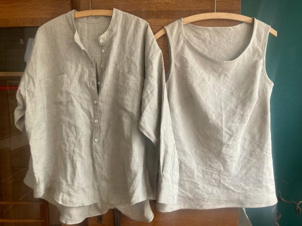 Linen fabric natural 150g/m2