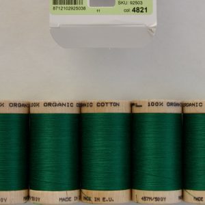 Scanfil Nähgarn aus Bio-Baumwoll 50/2wt 4821-Jolly Green