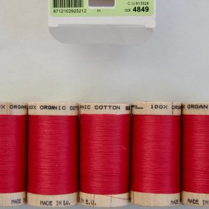 Scanfil Nähgarn aus Bio-Baumwoll 50/2wt 4849 - Watermelon