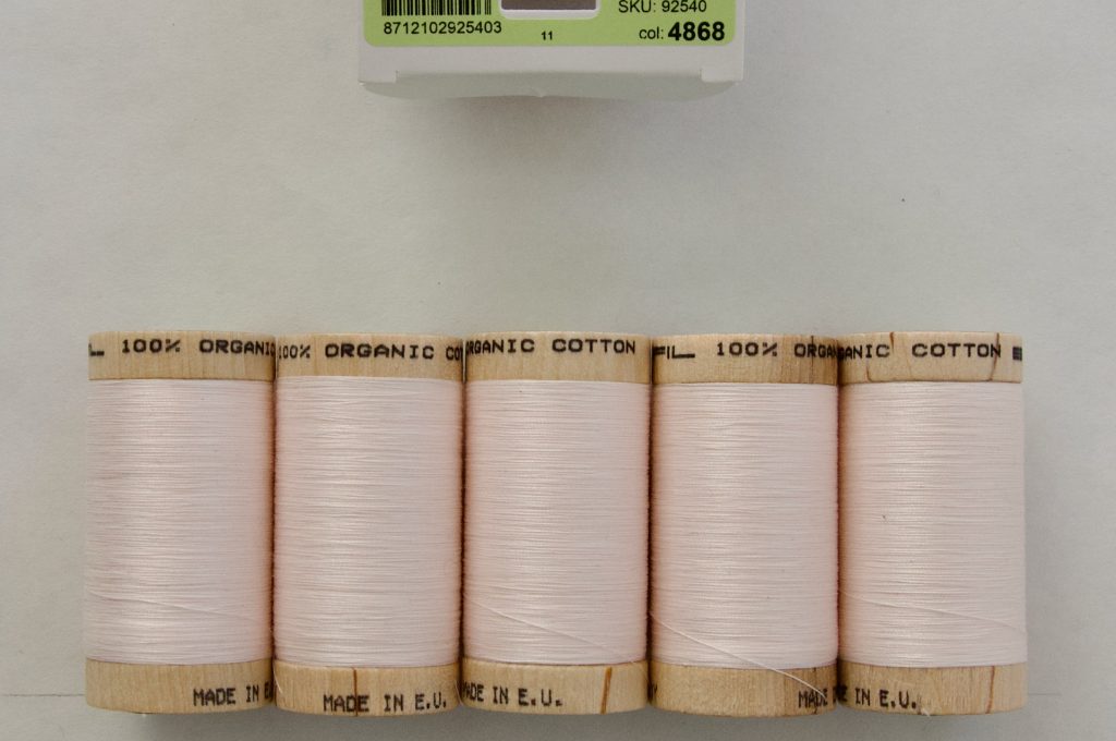 Scanfil Nähgarn aus Bio-Baumwoll 50/2wt 4868 - Delicacy