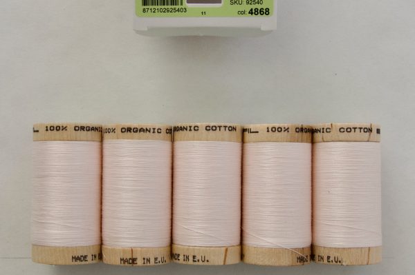 Scanfil Nähgarn aus Bio-Baumwoll 50/2wt 4868 - Delicacy