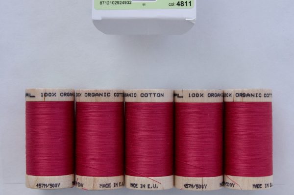 Scanfil Nähgarn aus Bio-Baumwoll 50/2wt 4811 - Love Poison
