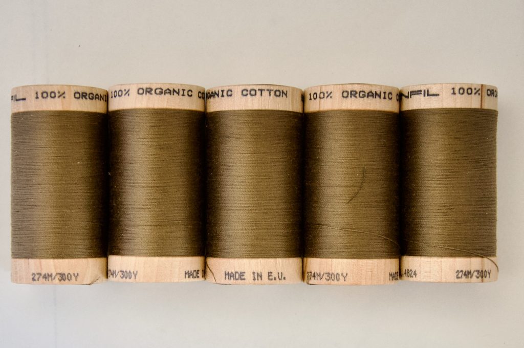 Scanfil Organic Cotton Thread 30/2 in color 4824